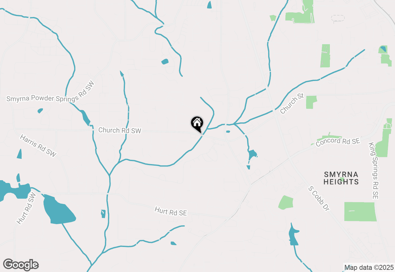 Map of 358 Nature Brook Walk Se, Smyrna, GA 30082