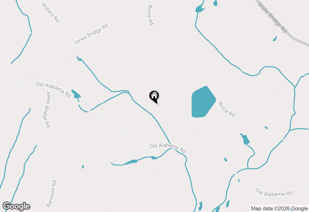 Map of 9885 Nature Mill Road, Johns Creek, GA 30022