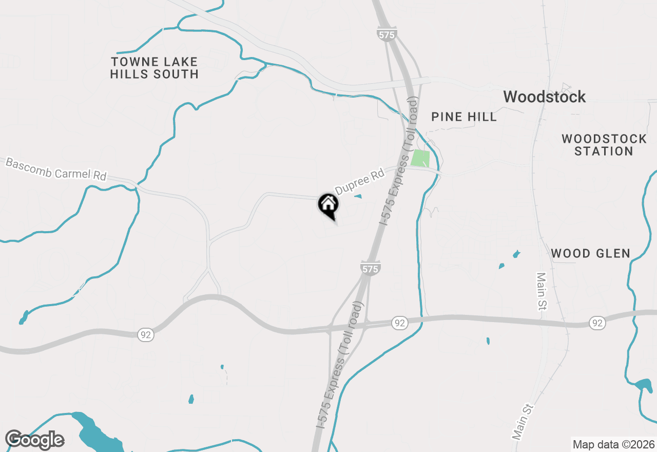 Map of 89 Batten Board Way, Woodstock, GA 30189