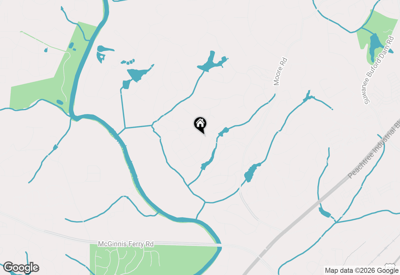 Map of 973 Meadow Club Course, Suwanee, GA 30024