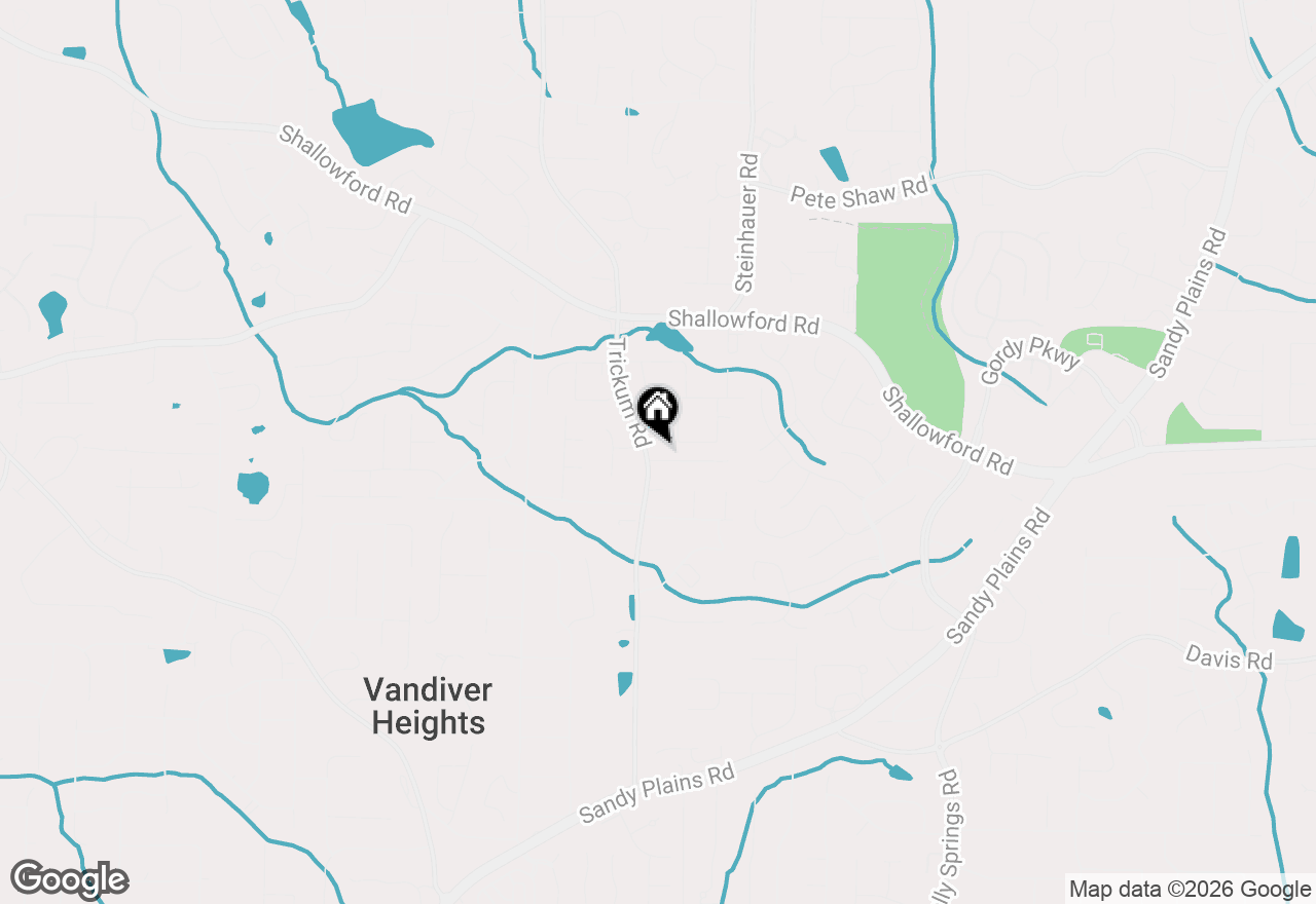 Map of 2674 Thornberry Place, Marietta, GA 30066