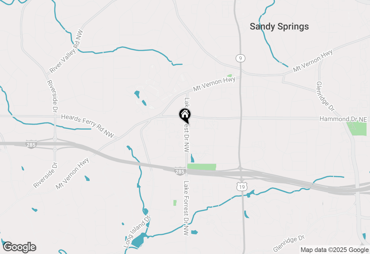 Map of 500 Cameron Manor Way, Sandy Springs, GA 30328