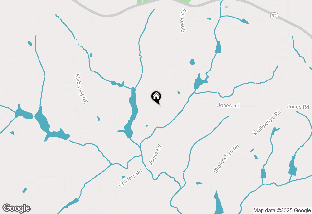 Map of 10748 Stroup Road, Roswell, GA 30075