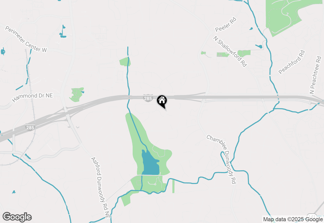 Map of 1620 Brawley Way Ne, Brookhaven, GA 30319