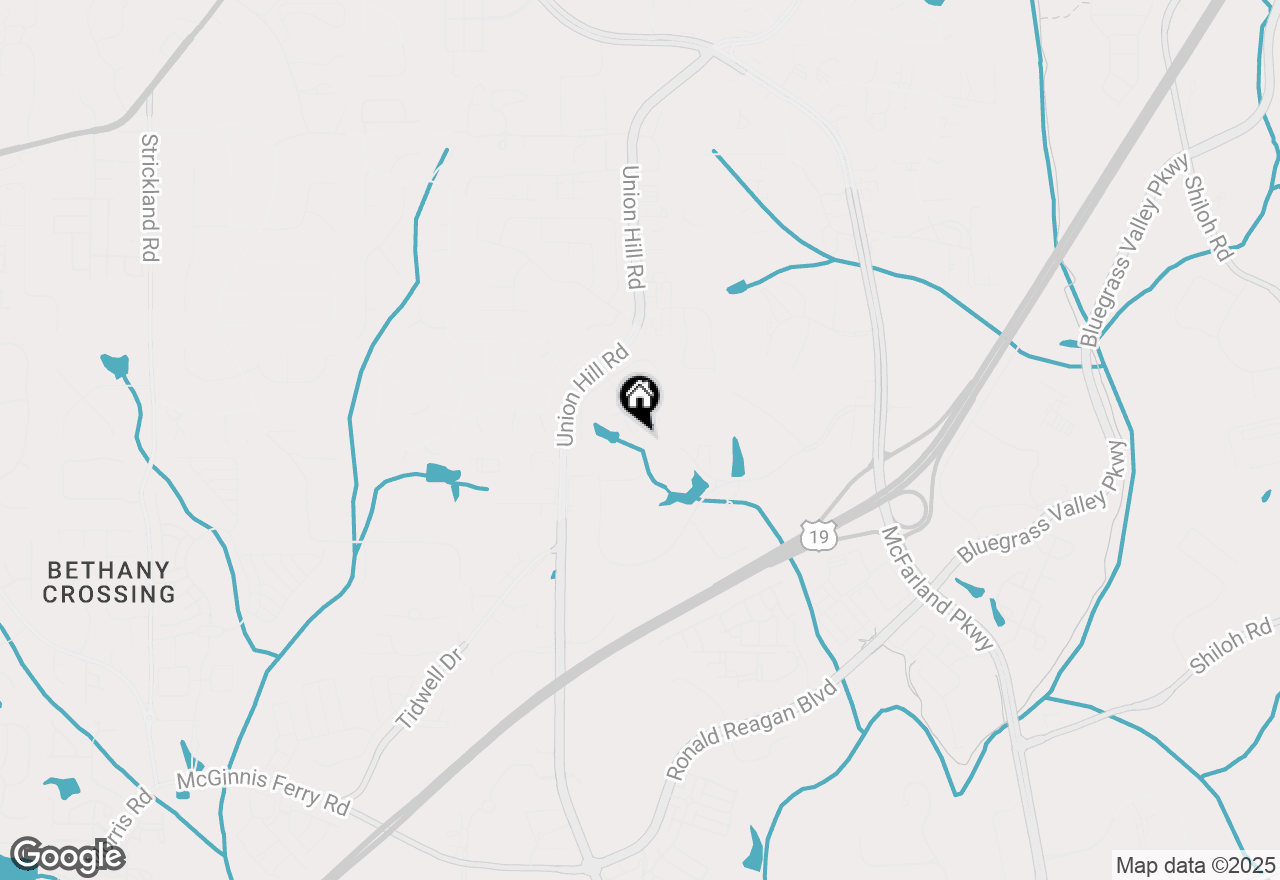 Map of 1455 Holleybrooke Drive, Alpharetta, GA 30004