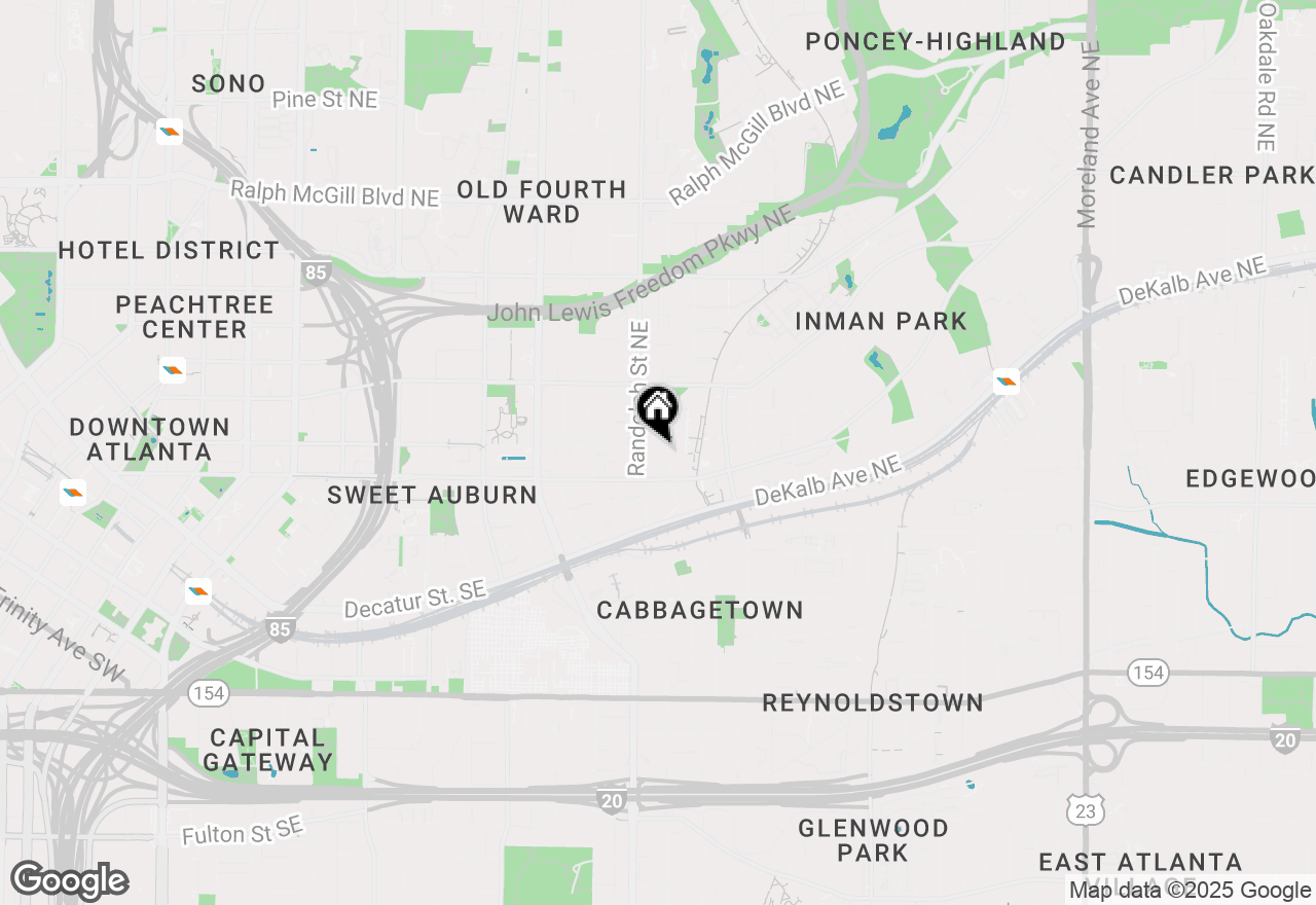 Map of 22 Airline Street #PH405, Atlanta, GA 30312