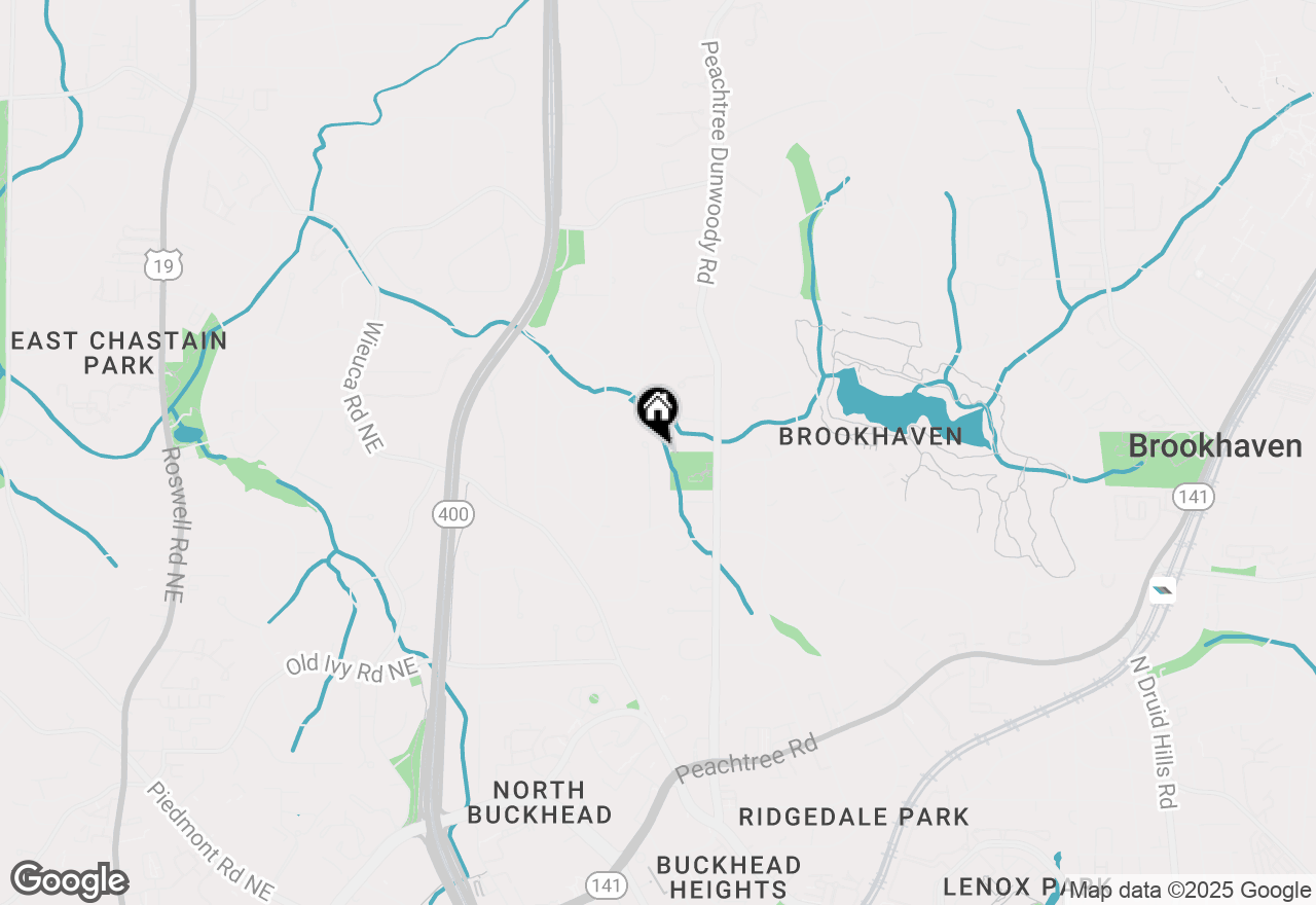 Map of 4023 Stovall Terrace Ne, Atlanta, GA 30342
