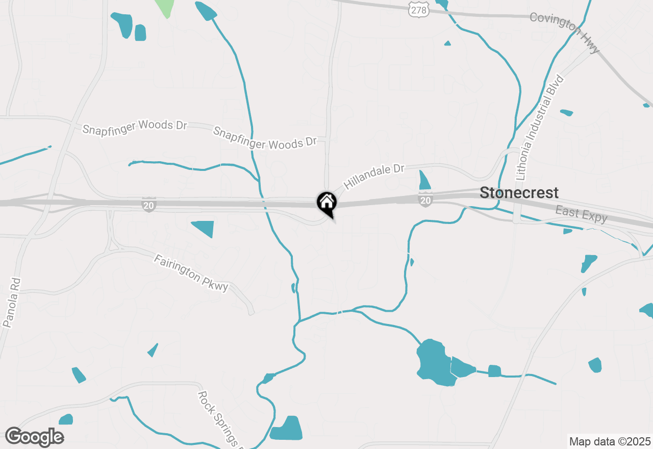 Map of 5949 Fairington Road, Lithonia, GA 30038