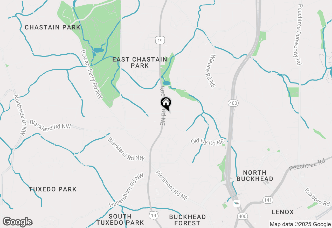 Map of 4024 Sheldon Drive Ne, Atlanta, GA 30342