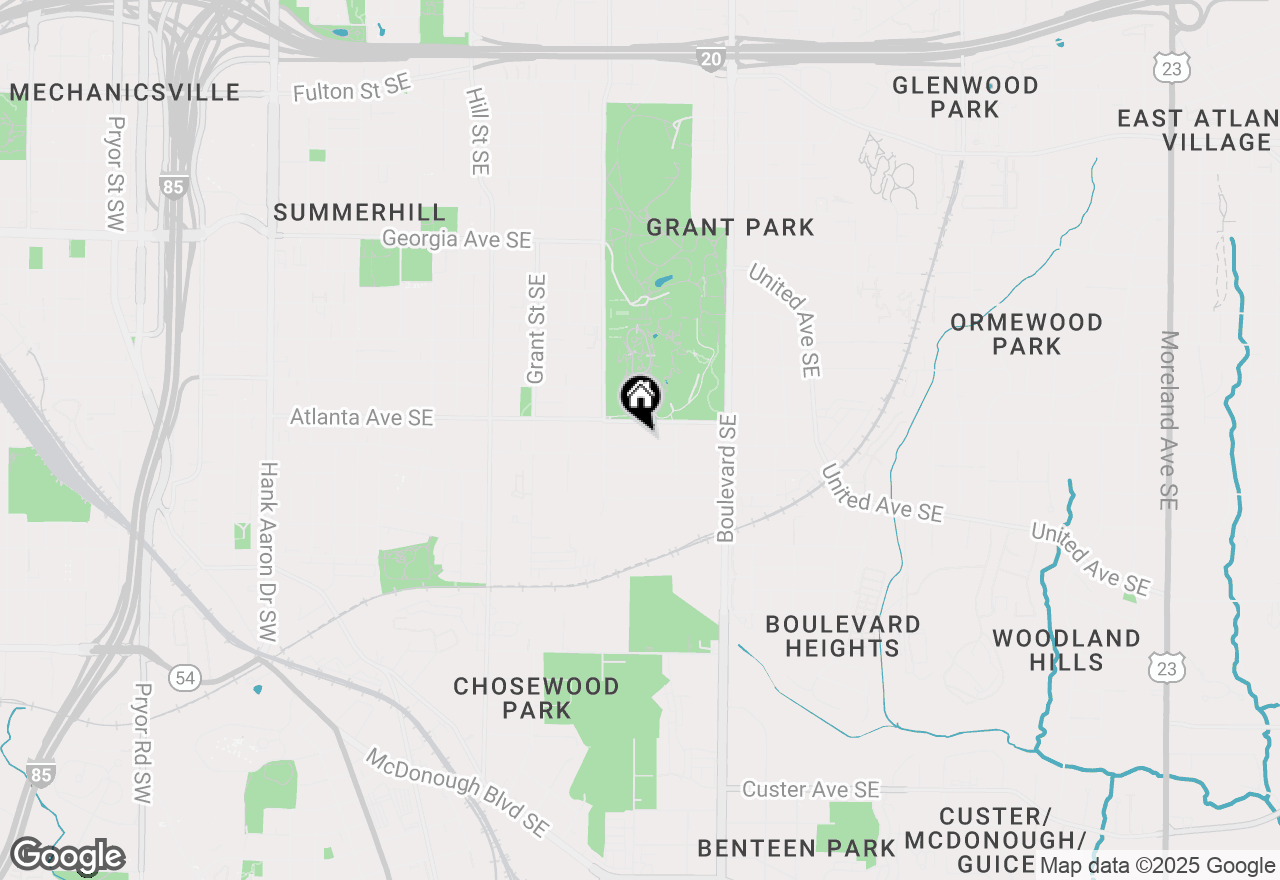 Map of 470 Kendrick Avenue, Atlanta, GA 30315