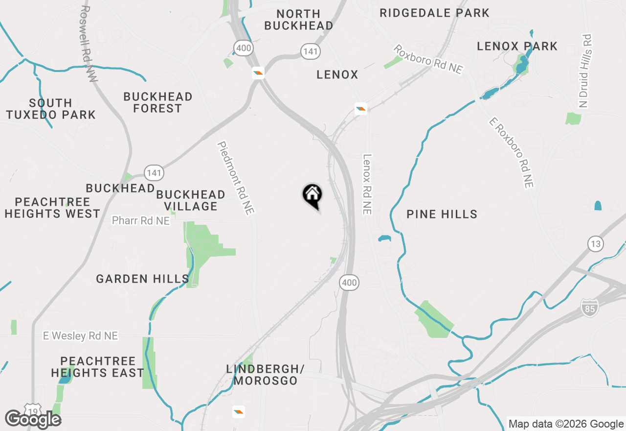 Map of 755 Greenview Avenue Ne, Atlanta, GA 30305