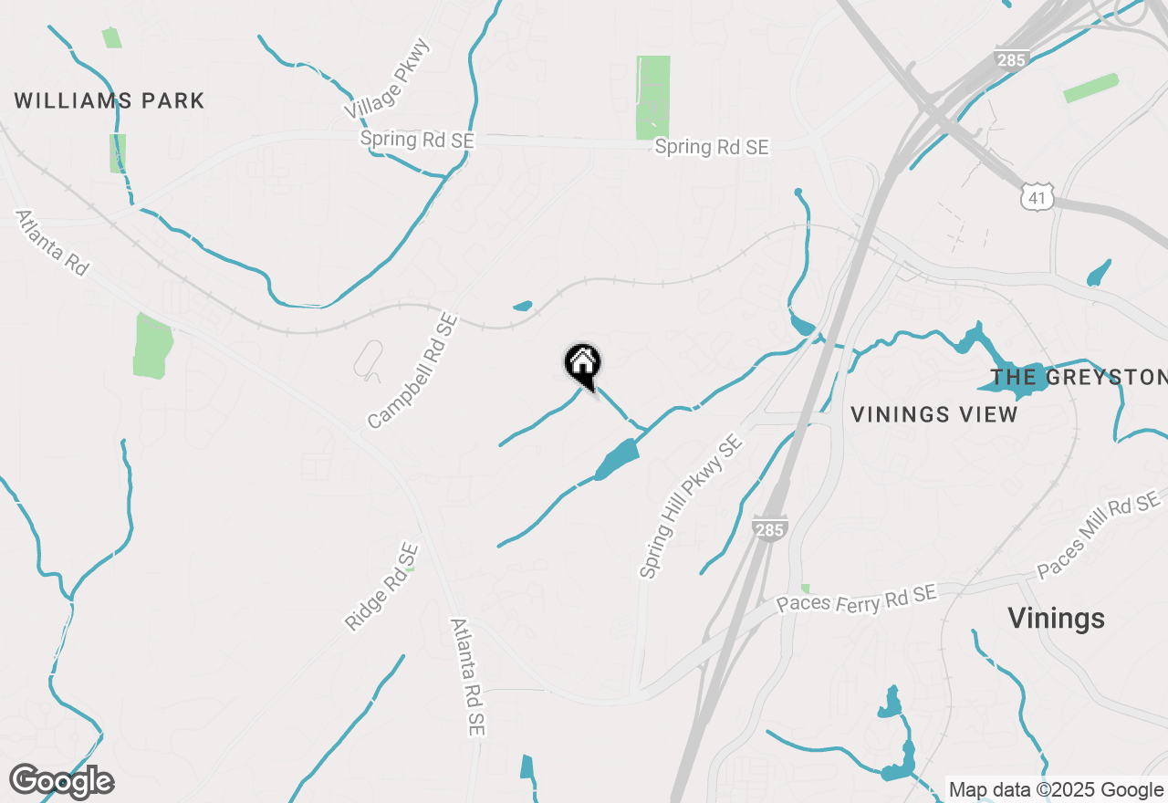 Map of 3330 Valley Vista Road Se, Smyrna, GA 30080