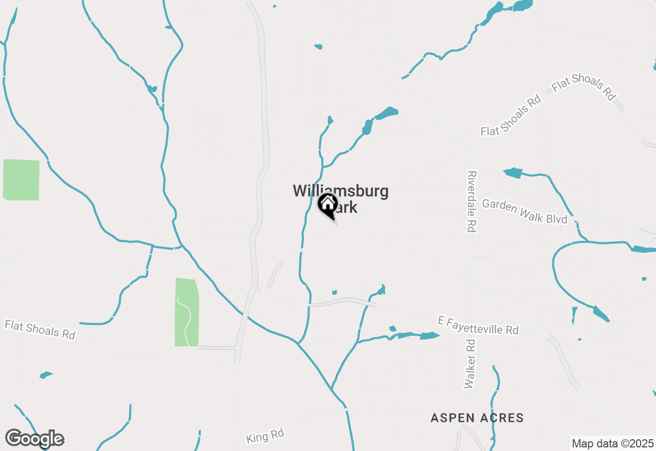 Map of 5860 Broadleaf Way, Atlanta, GA 30349