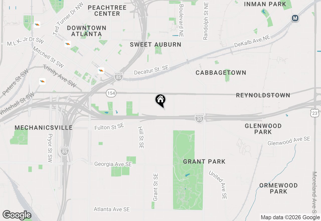 Map of 370 Oakland Park Se, Atlanta, GA 30312