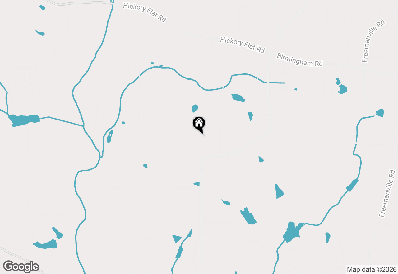 Map of 15445 Thorntree Run, Milton, GA 30004