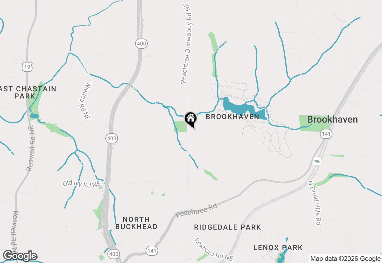 Map of 3975 Peachtree Dunwoody Road Ne, Atlanta, GA 30342