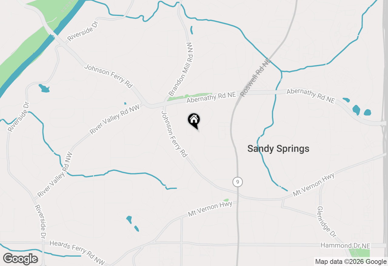 Map of 6485 Wright Road, Sandy Springs, GA 30328