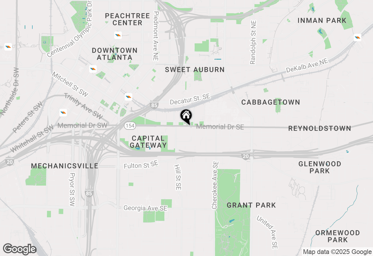 Map of 301 Memorial Drive Se #275-610, Atlanta, GA 30312
