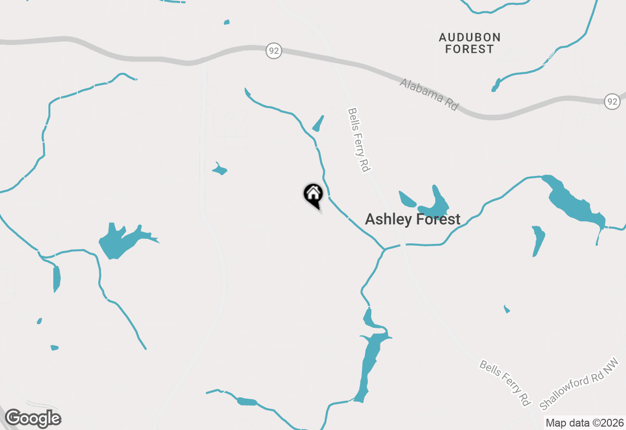 Map of 5143 Willow Tarn, Acworth, GA 30102