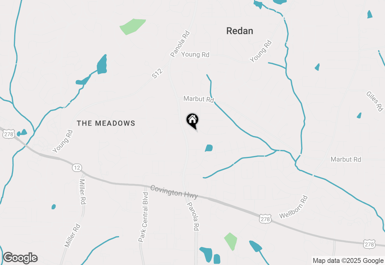 Map of 2042 Downs Place, Lithonia, GA 30058