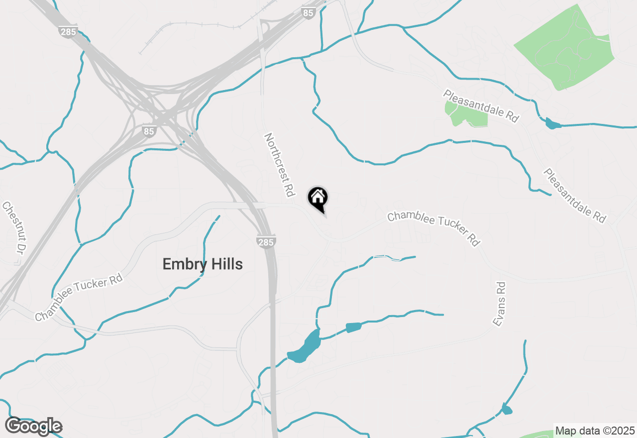 Map of 3610 Chamblee Tucker Road #3610, Atlanta, GA 30341