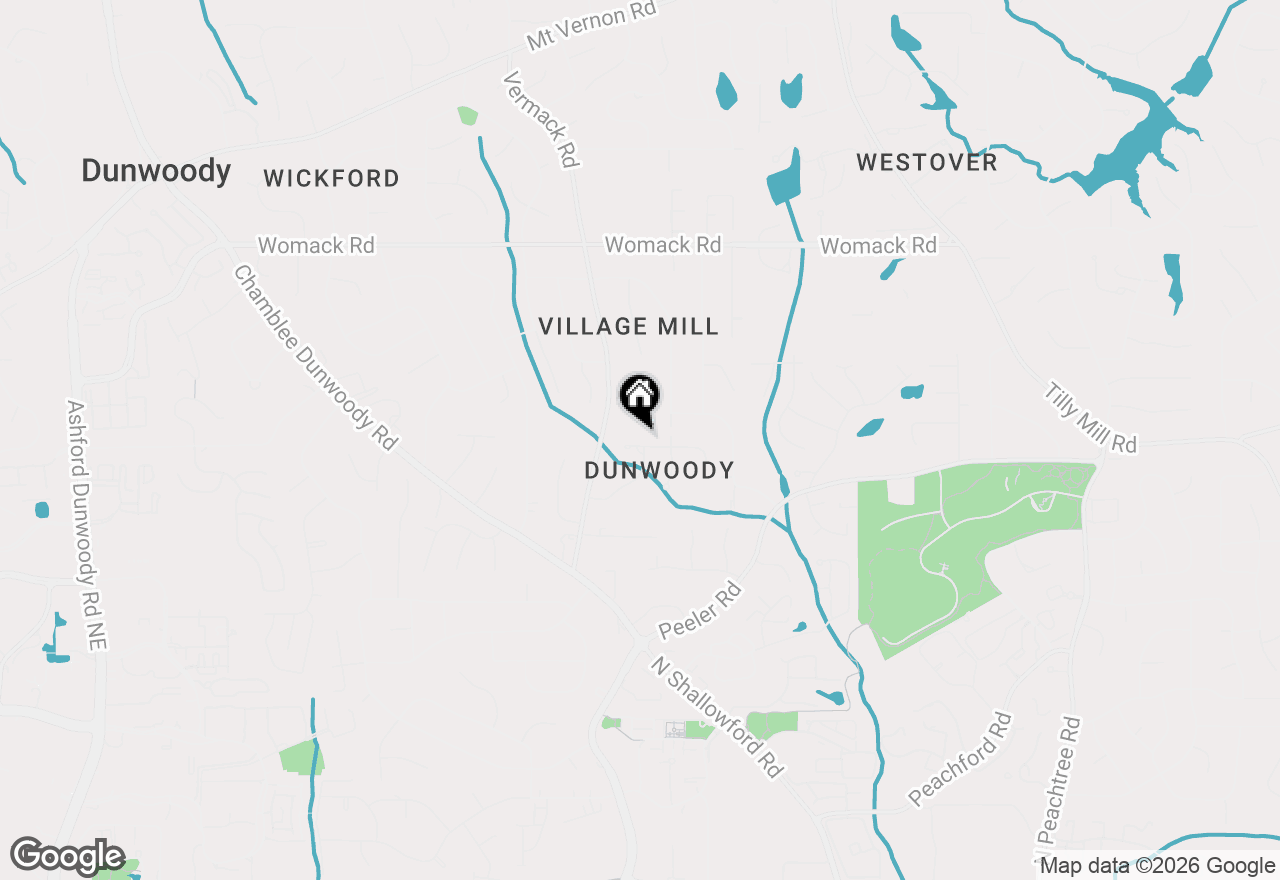 Map of 1852 Walbury Drive, Atlanta, GA 30338