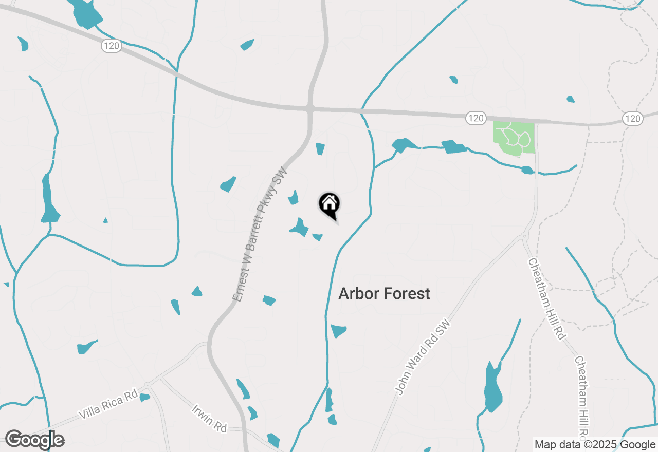 Map of 844 Nob Ridge Drive, Marietta, GA 30064