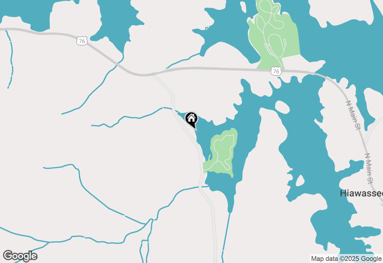Map of 240 Sunnyside Road, Hiawassee, GA 30546