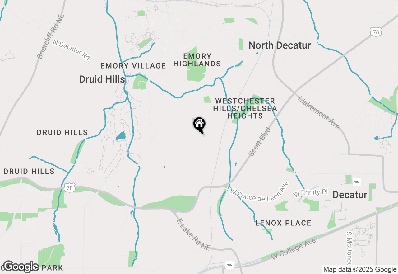 Map of 200 Heaton Park Drive, Decatur, GA 30030