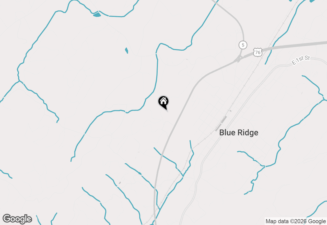 Map of 64 Trina Lane, Blue Ridge, GA 30513