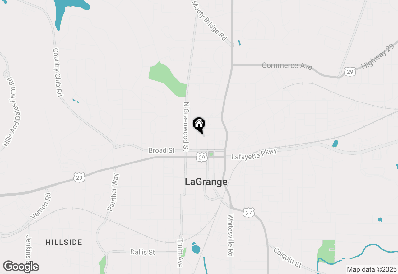 Map of 200 Lewis Street, Lagrange, GA 30240
