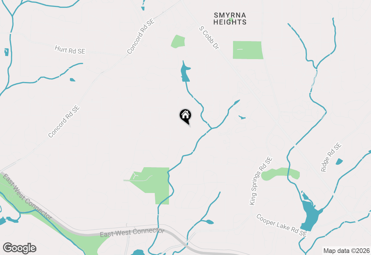 Map of 3928 Green Forest Lane, Smyrna, GA 30082