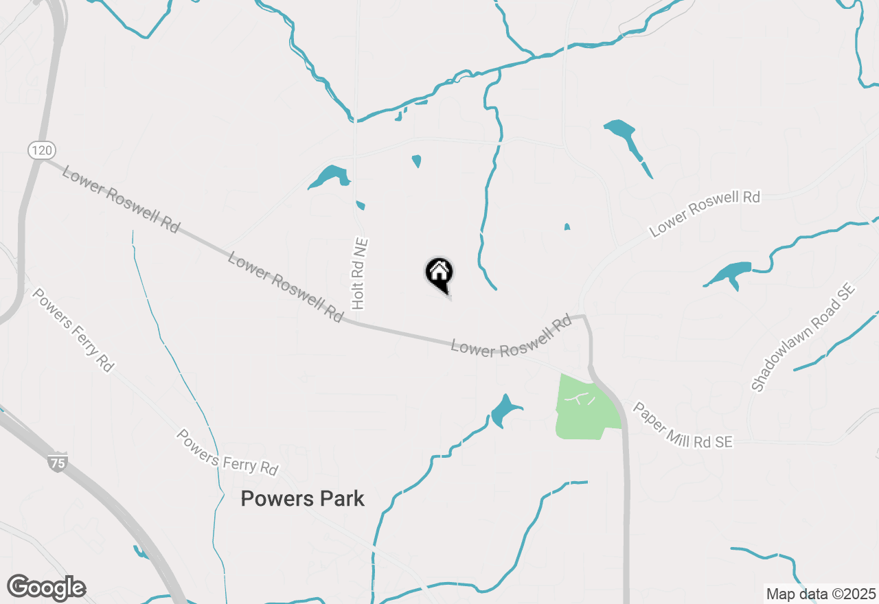 Map of 2820 Georgian Terrace, Marietta, GA 30068