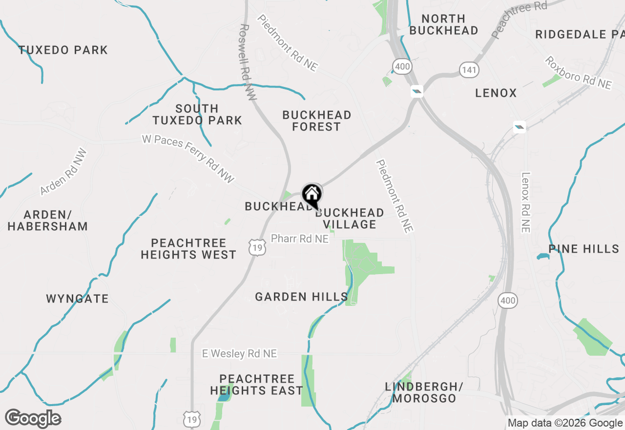 Map of 325 E Paces Ferry Road Ne #601, Atlanta, GA 30305