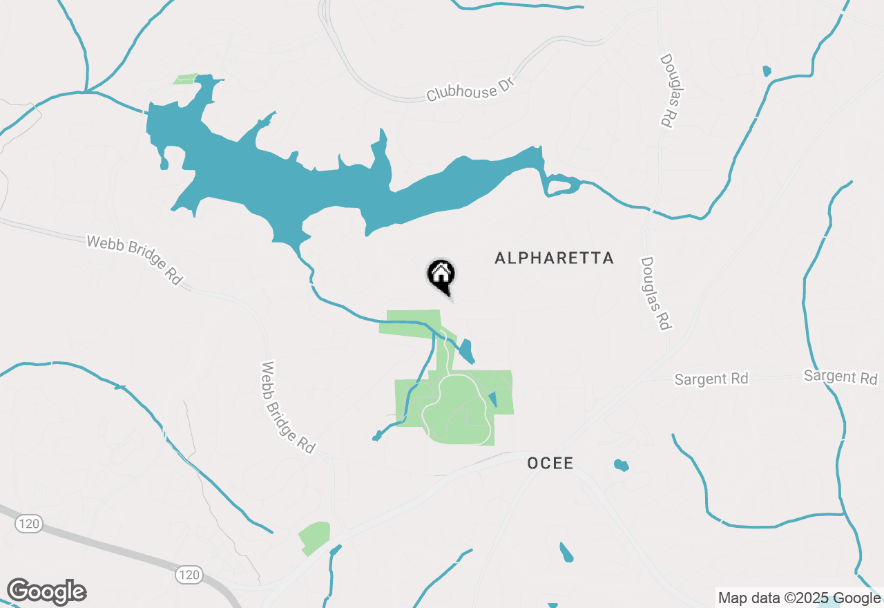Map of 2720 Lakewind Court, Alpharetta, GA 30005