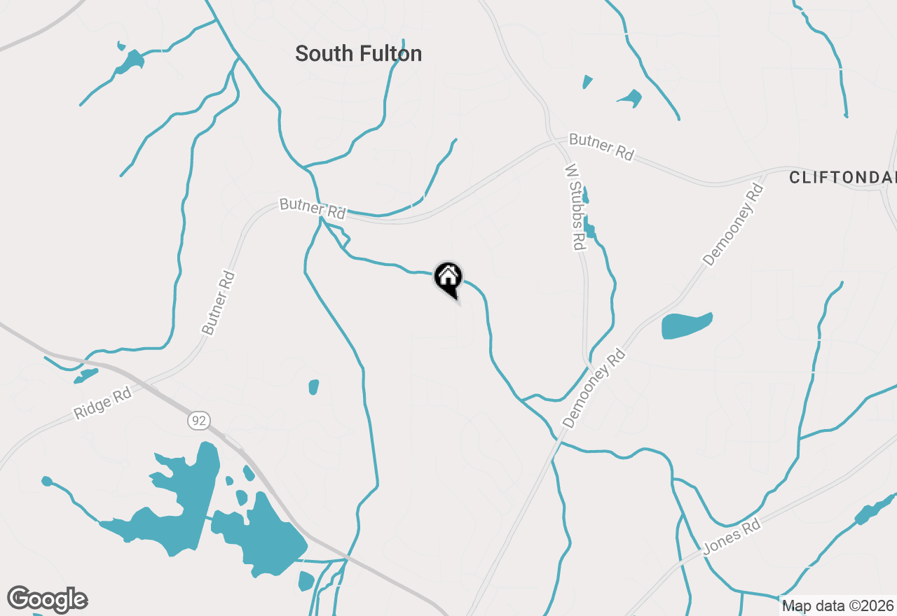 Map of 7730 Demeter Drive, Fairburn, GA 30213