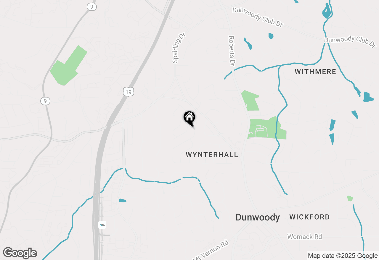 Map of 5337 Redfield Road, Dunwoody, GA 30338
