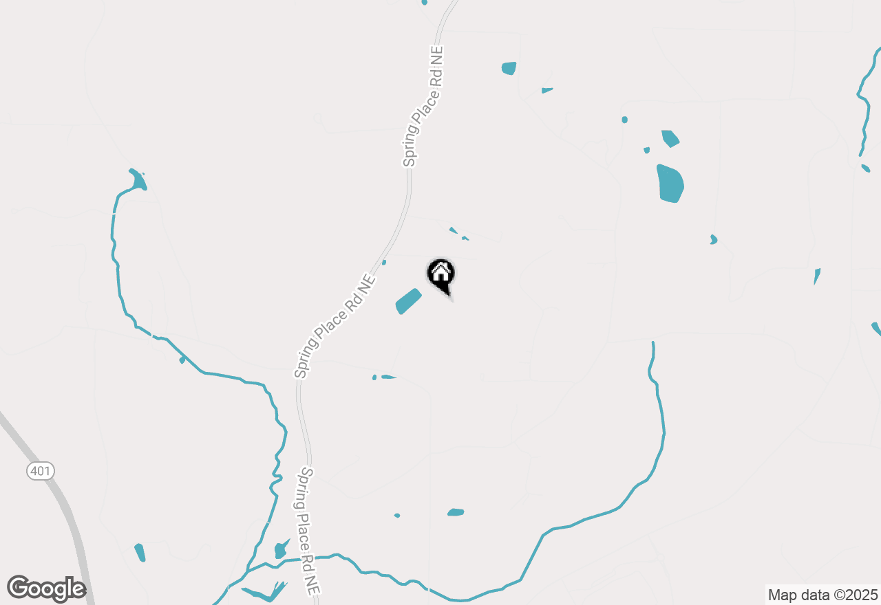 Map of 400 Spring Place Road Ne, White, GA 30184