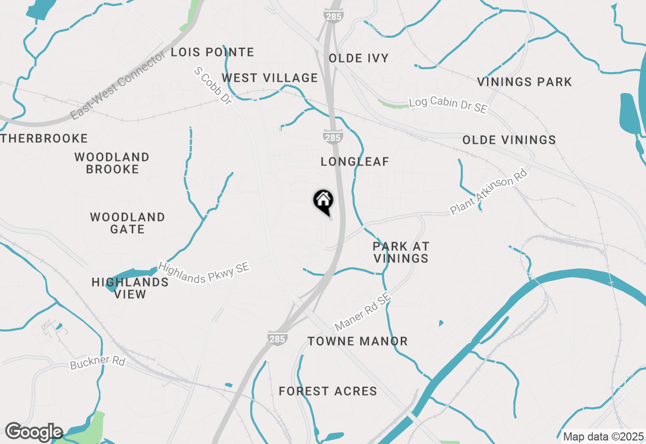 Map of 5080 Whiteoak Terrace Se, Smyrna, GA 30080
