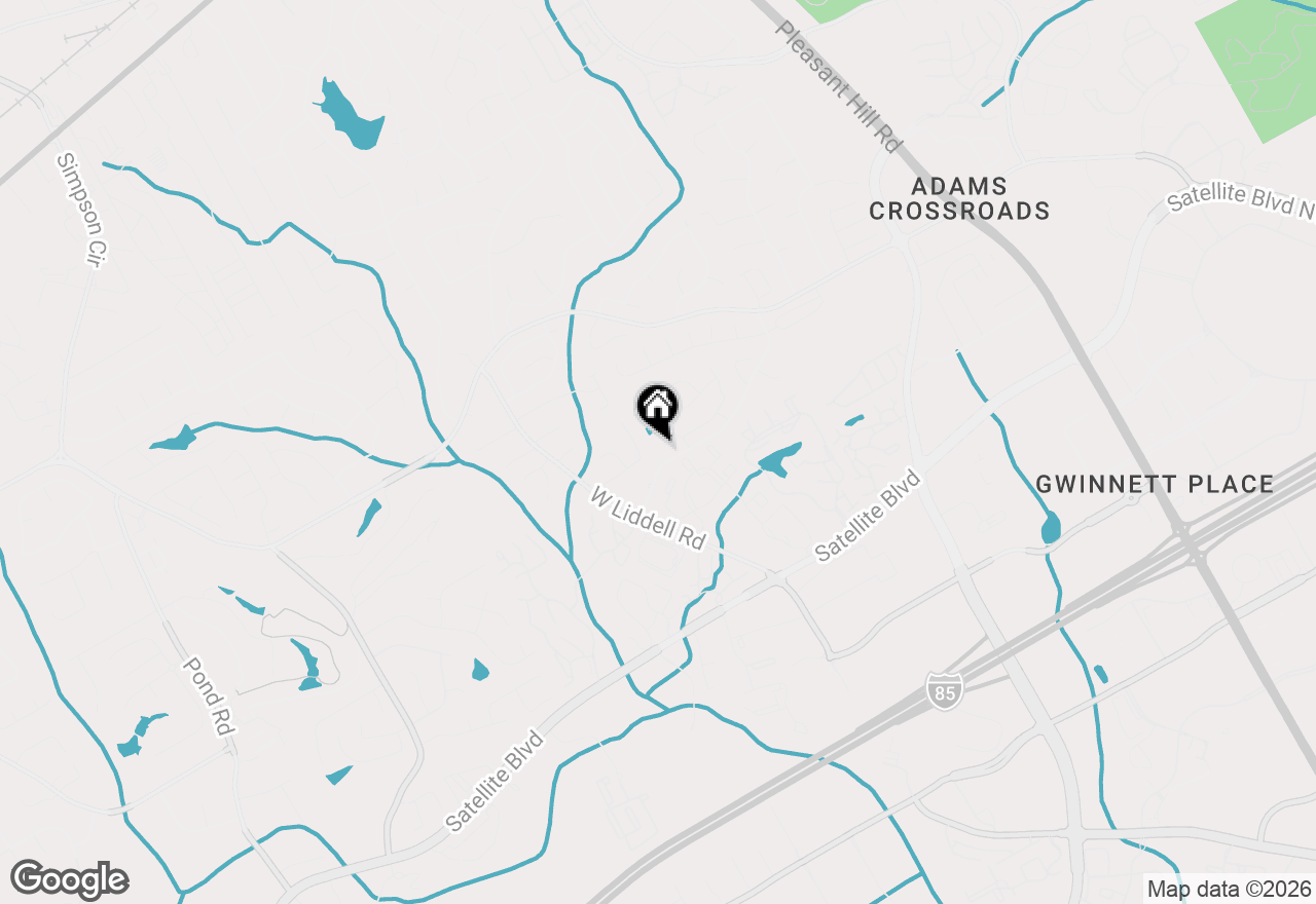 Map of 4088 Beaver Oak Court, Duluth, GA 30096