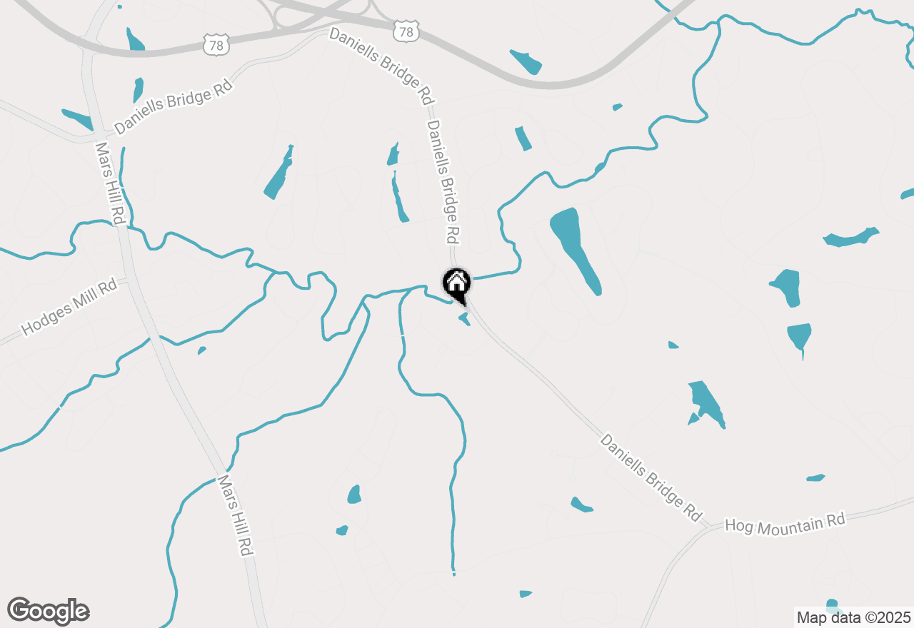 Map of 1621 Daniells Bridge Road, Athens, GA 30606