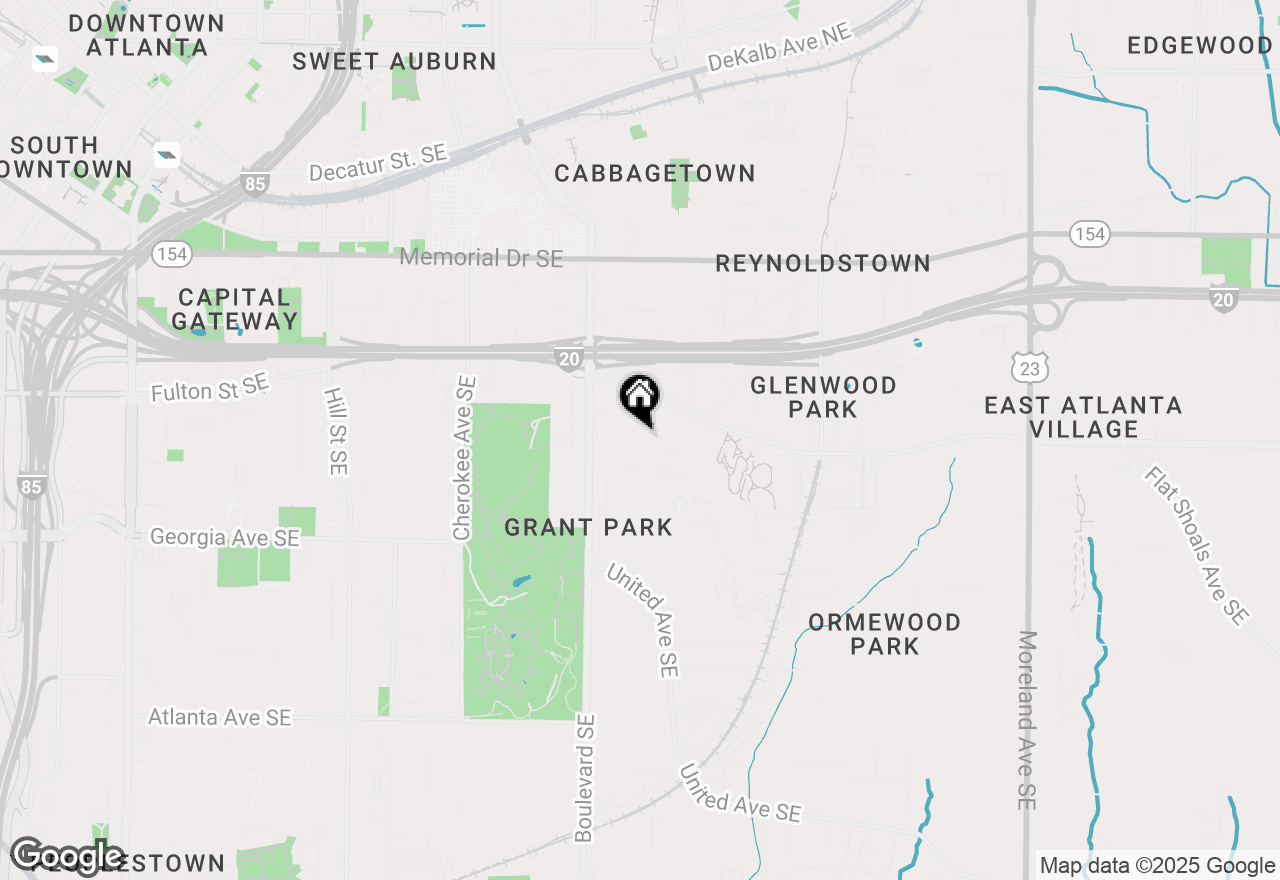 Map of 658 Hansell Street Se, Atlanta, GA 30312