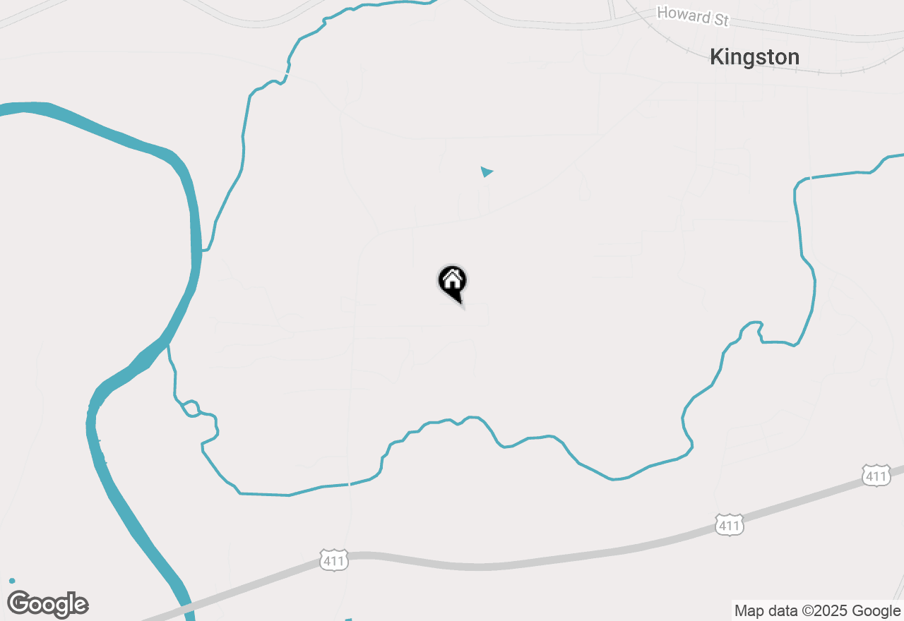 Map of 87 Bradley Trail, Kingston, GA 30145