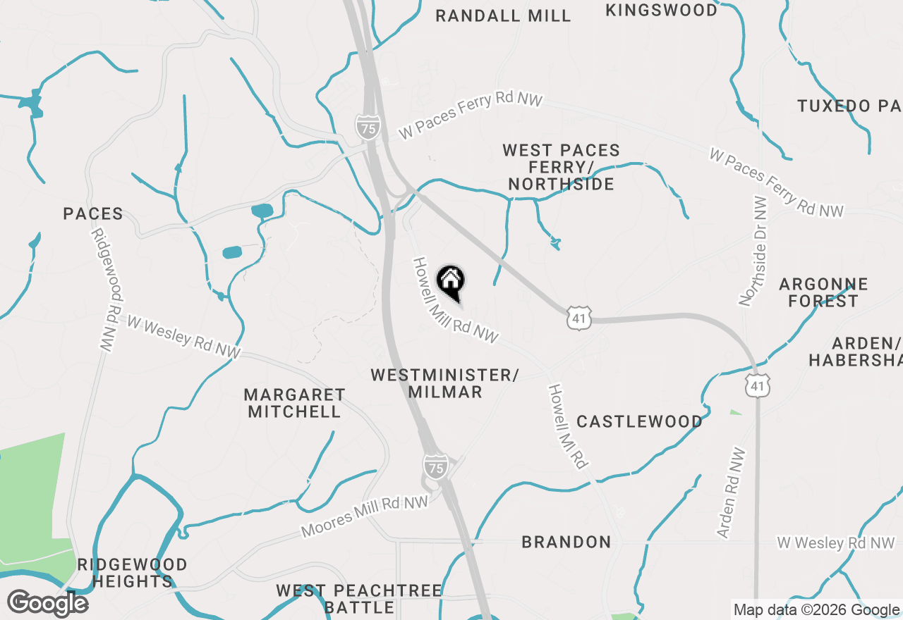 Map of 3101 Howell Mill Road Nw #227, Atlanta, GA 30327
