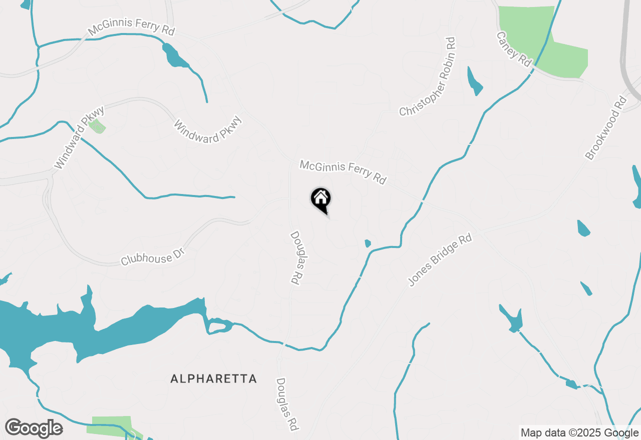 Map of 5315 Bentley Hall Drive, Alpharetta, GA 30005