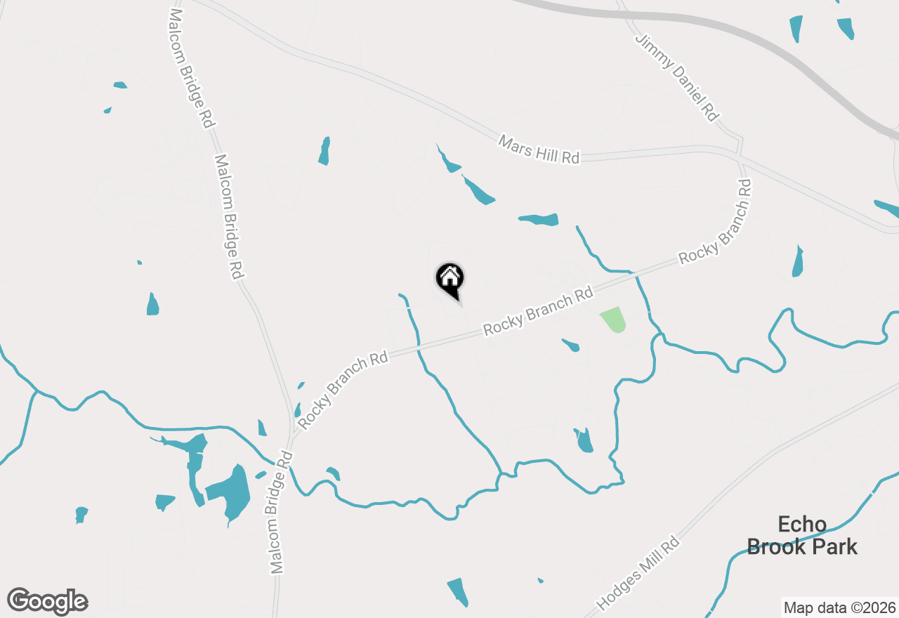 Map of 1070 Waverly Meadow Lane, Watkinsville, GA 30677