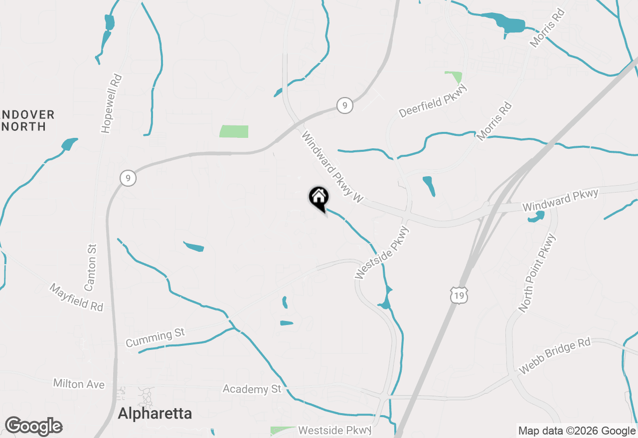 Map of 4031 Whitehall Way, Alpharetta, GA 30004