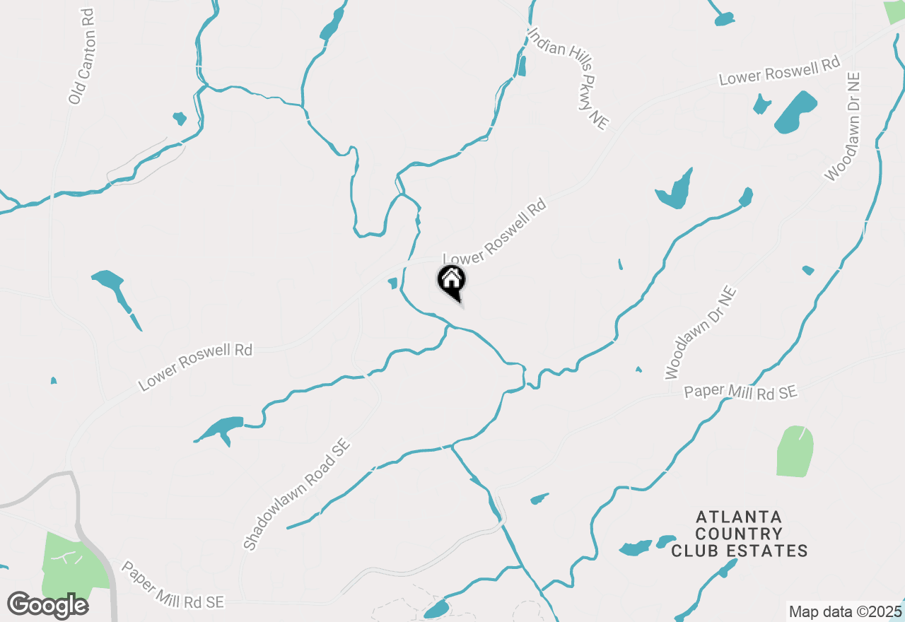 Map of 3770 Riverly Trace, Marietta, GA 30067