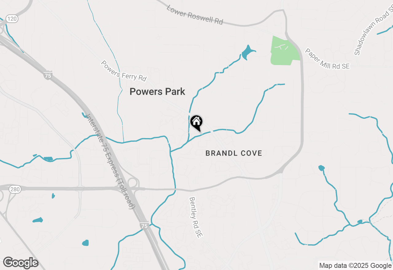 Map of 2526 Cedar Canyon Road, Marietta, GA 30067
