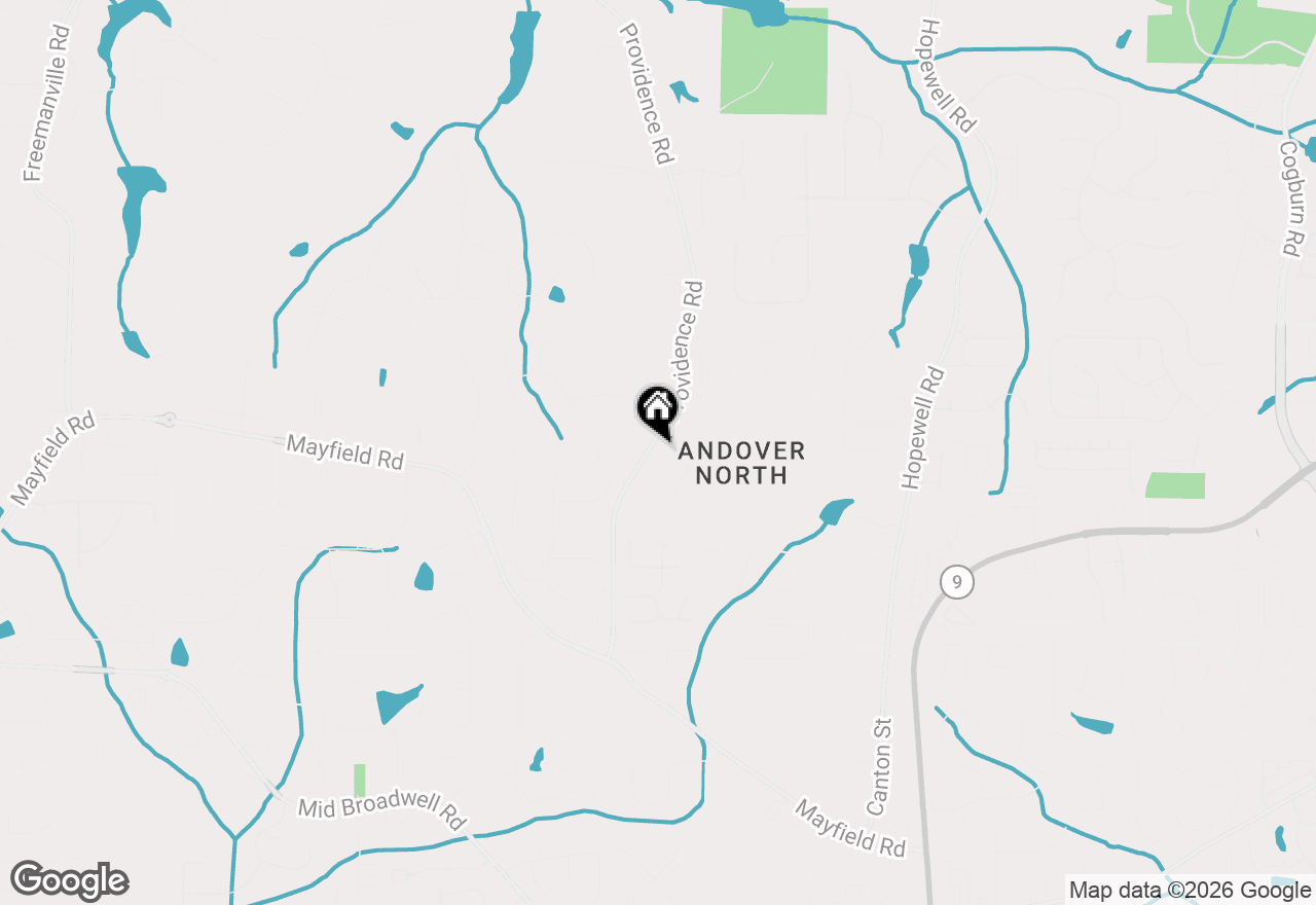 Map of 12815 Providence Road, Alpharetta, GA 30009